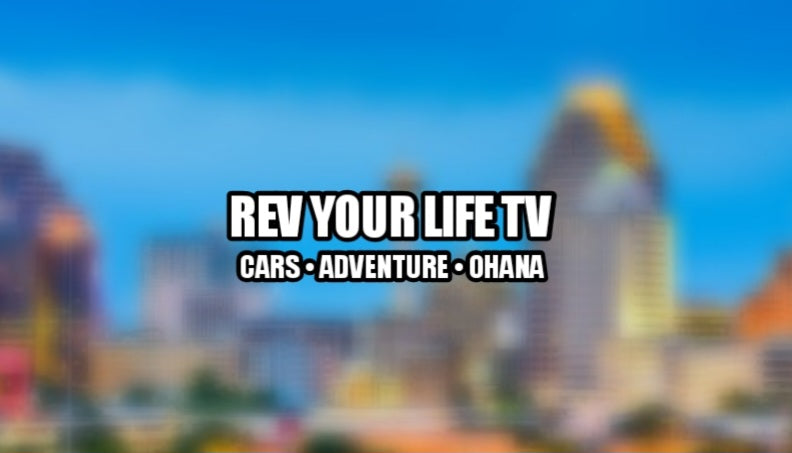 Rev Your Life TV Cars Adventure Ohana Nissan GTR R34 R35 Toyota GR Corolla
