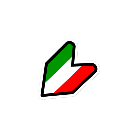 Wakaba Leaf Italian Racing Drifting Drag Car Truck Window Bumper Laptop Cup Cooler Vinyl Sticker Decals - ShopRevYourLifeTV