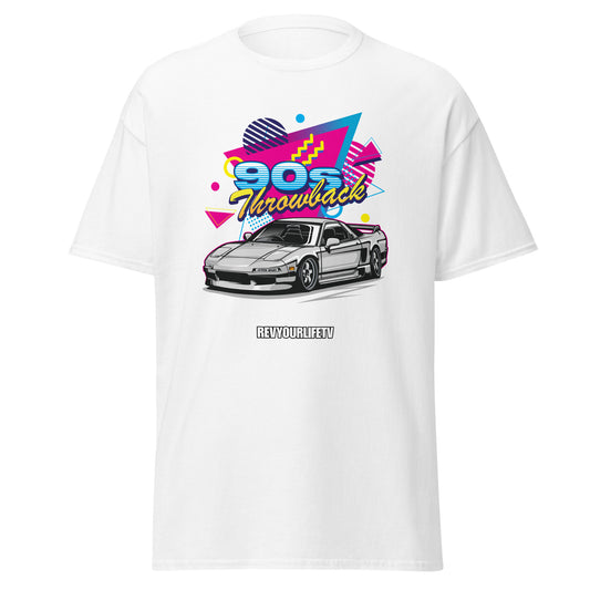 premium men's Japanese car t-shirts ACURA NSX | 90S THROWBACK 