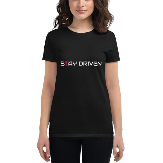 Gear up for your spiritual journey with our "Cruise for Christ: Stay Driven Tee." This shirt is more than just apparel; it's a statement of unwavering faith and a commitment to staying driven on the path of righteousness.