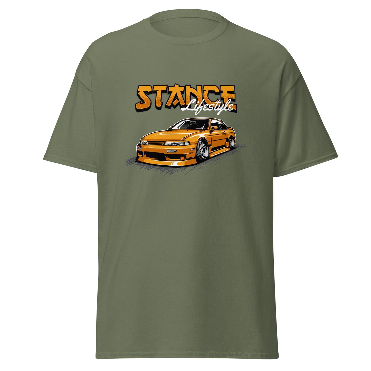 premium men's Japanese car t-shirts S14 240